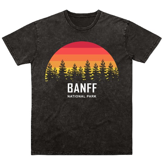 Banff National Park Mineral Wash T Shirts