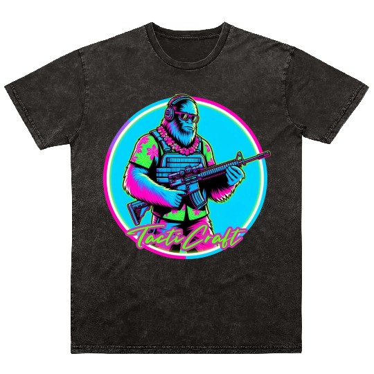 Gorilla Party Time Mineral Wash T Shirts