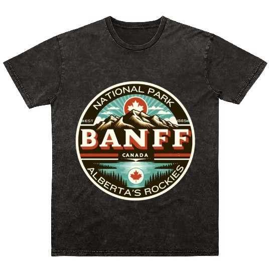 Banff National Park, Alberta Canada grizzly bears Mineral Wash T Shirts