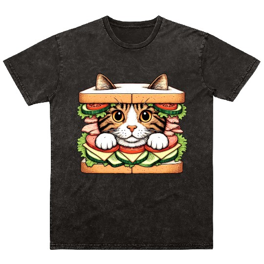 Sandwich Kitty Mineral Wash T Shirts