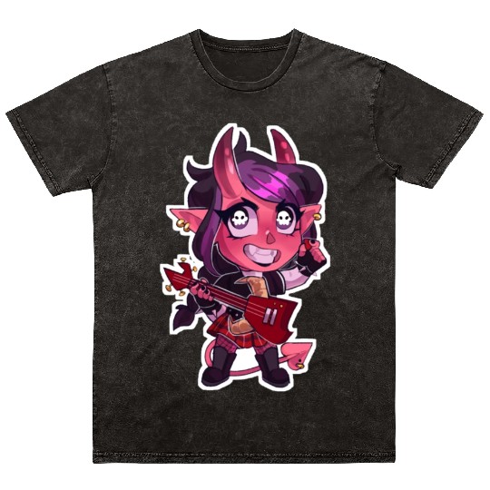 Fig Charm Mineral Wash T Shirts