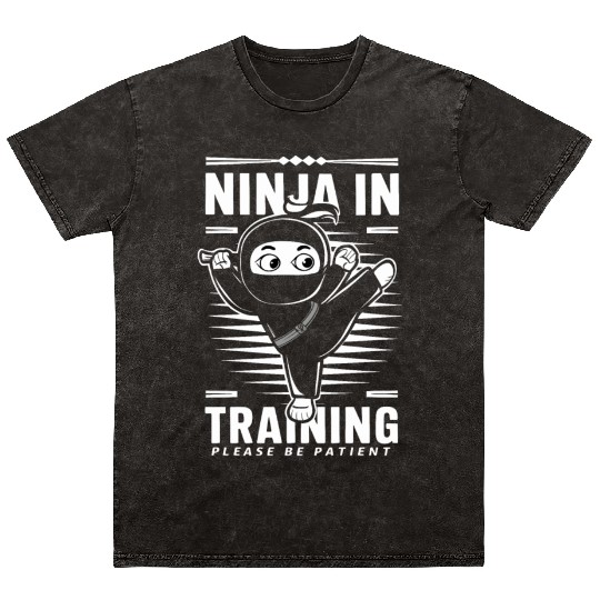 Kung Fu Chinese Kung Fu Asian Kung Fu Self defense Mineral Wash T Shirts