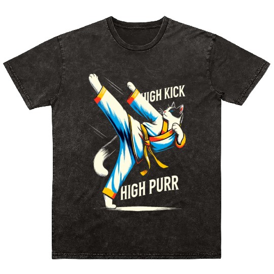 Kung Fu Chinese Kung Fu Asian Kung Fu Self defense Mineral Wash T Shirts