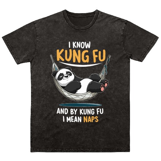 Kung Fu Chinese Kung Fu Asian Kung Fu Self defense Mineral Wash T Shirts