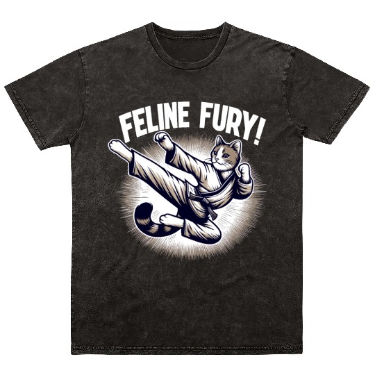 Kung Fu Chinese Kung Fu Asian Kung Fu Self defense Mineral Wash T Shirts