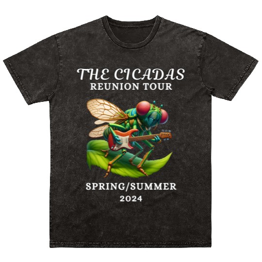 Cicadas Reunion Tour Spring Summer 2024 Mineral Wash T Shirts