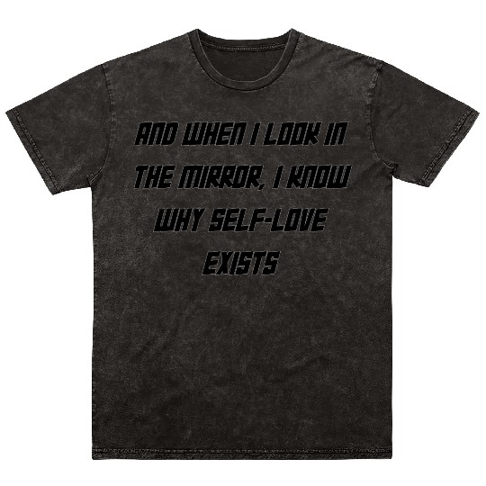 self love Mineral Wash T Shirts