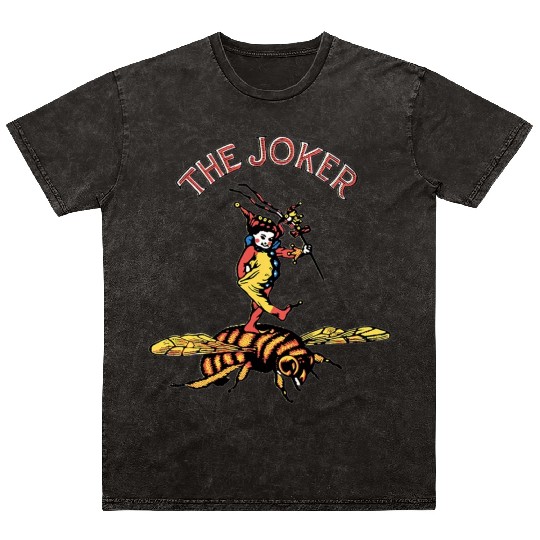 Joker Playing card from Bee Mineral Wash T Shirts