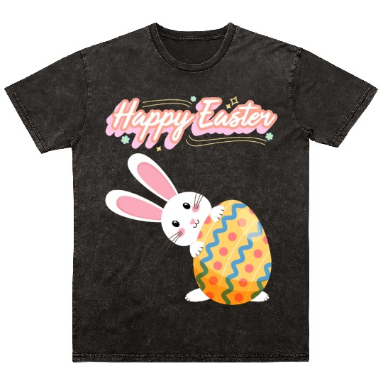 Easter Marshmallow Lovers Just a Girl Loves Peeps Mineral Wash T Shirts