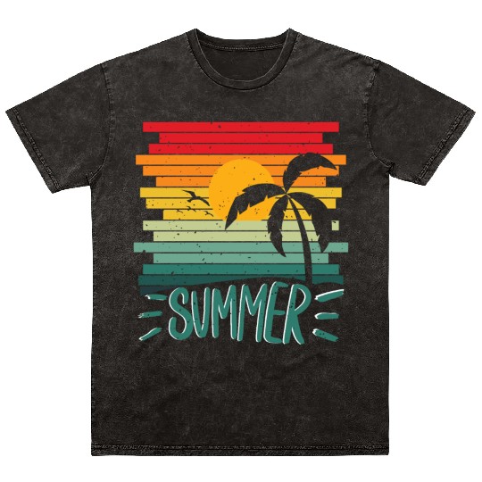 Summer Vintage Mineral Wash T Shirts