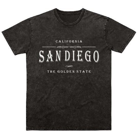 San Diego (CA) USA Mineral Wash T Shirts