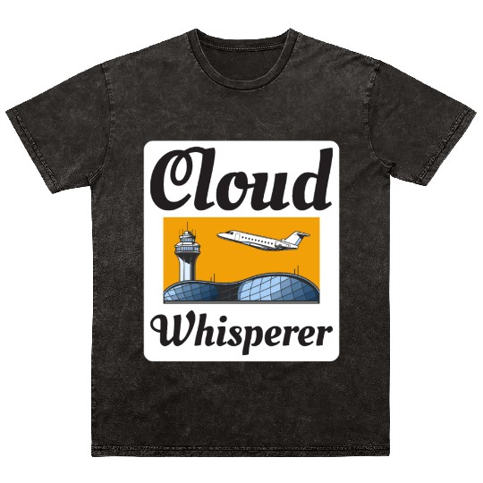 Air Traffic Controller ATC Aviation Humor Flight Mineral Wash T Shirts