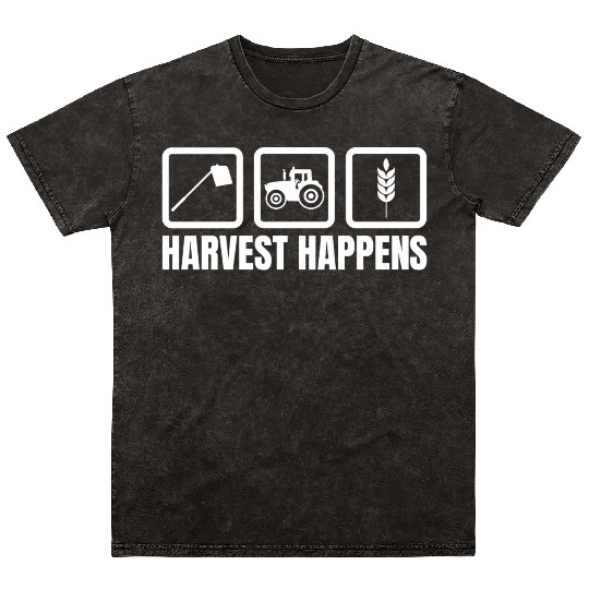 Harvest Happens Mineral Wash T Shirts