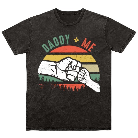 Love Daddy and Me Mineral Wash T Shirts