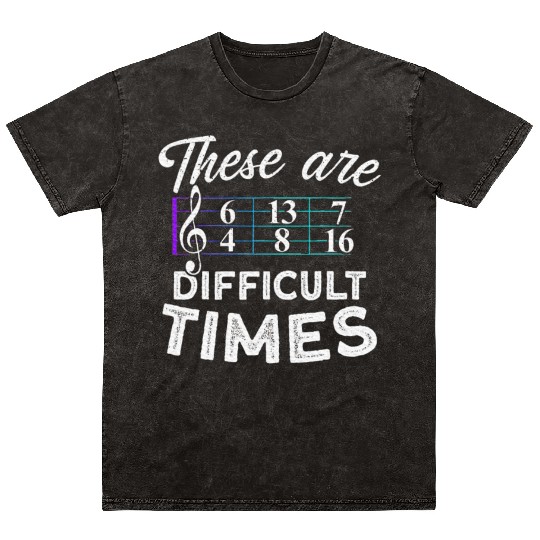 Musician, Music Student, Music Teacher Mineral Wash T Shirts