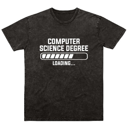 computer science degree Mineral Wash T Shirts