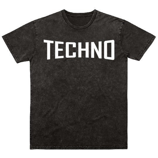 House Music Festival clothing Electronic Mineral Wash T Shirts