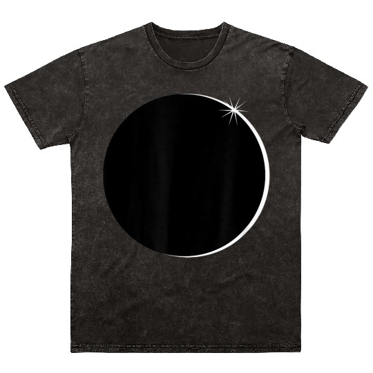 Eclipse Solar System Clothing Science Mineral Wash T Shirts