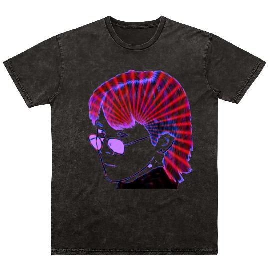 Art Graphic Mineral Wash T Shirts