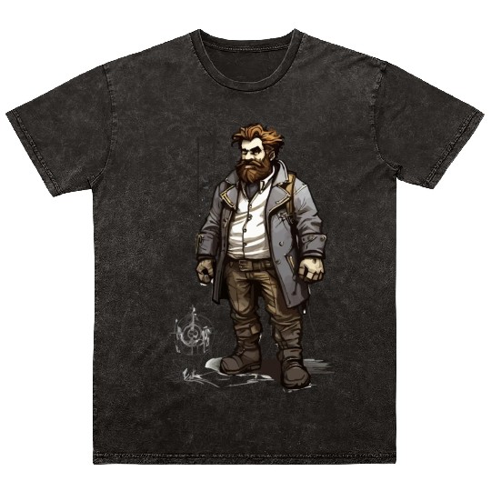 Character Sheet Mineral Wash T Shirts