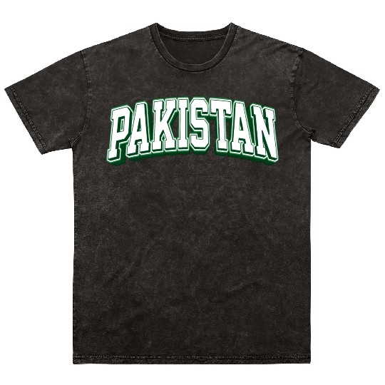 Pakistan cricket player flag Team Pakistan World Mineral Wash T Shirts