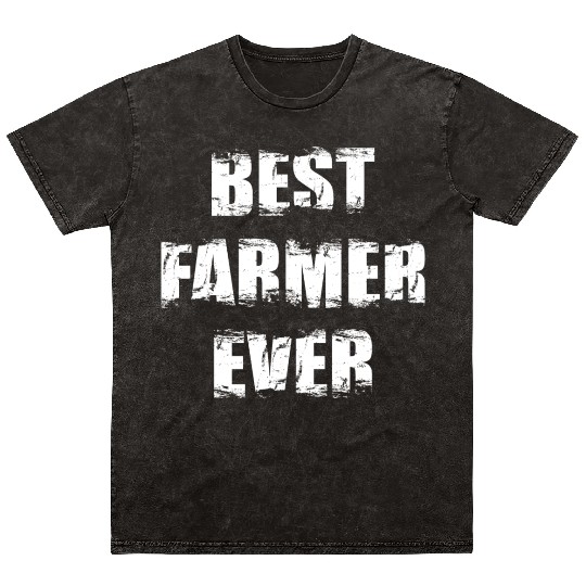 Best Farmer Mineral Wash T Shirts