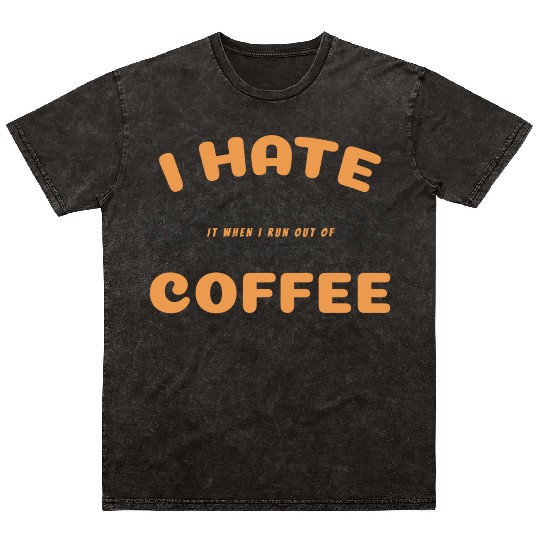 COFFEE Mineral Wash T Shirts