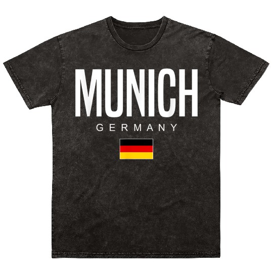 Cities of Germany Apparel more Mineral Wash T Shirts