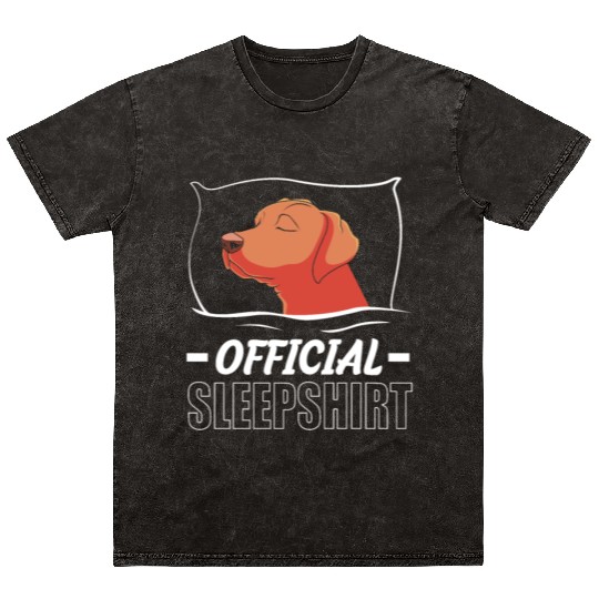 Rhodesian Ridgeback Dog Official Sleep Mineral Wash T Shirts