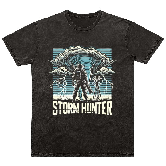 Tornado Chasing Adventures: Embrace Nature's Fury Mineral Wash T Shirts