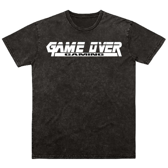 GameOverGaming Metal Gear Solid White Parody Mineral Wash T Shirts