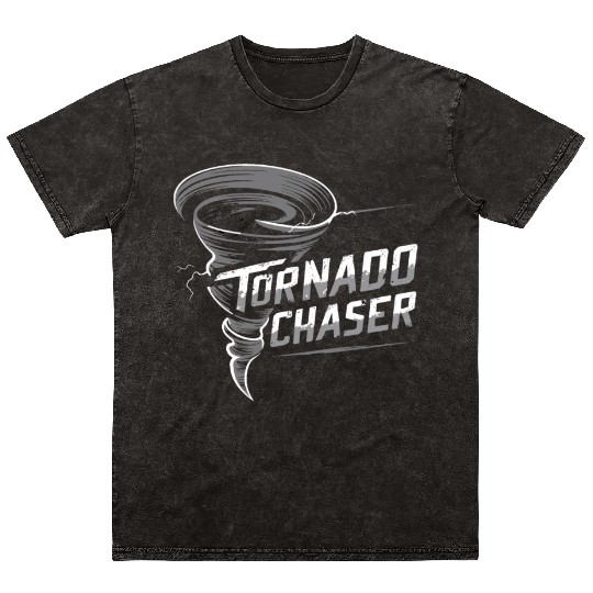 Tornado Chasing Adventures: Embrace Nature's Fury Mineral Wash T Shirts