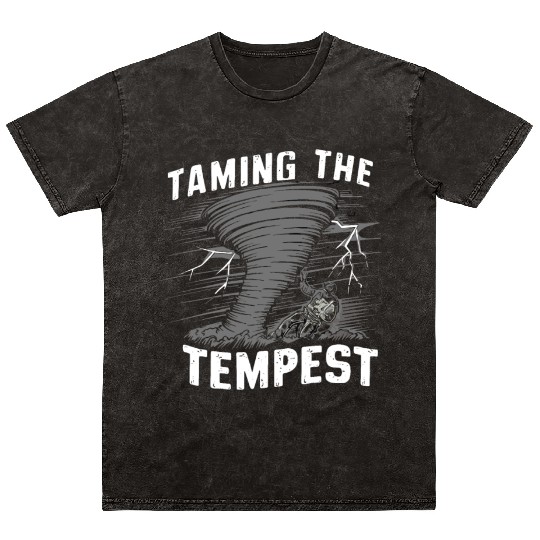 Tornado Chasing Adventures: Embrace Nature's Fury Mineral Wash T Shirts