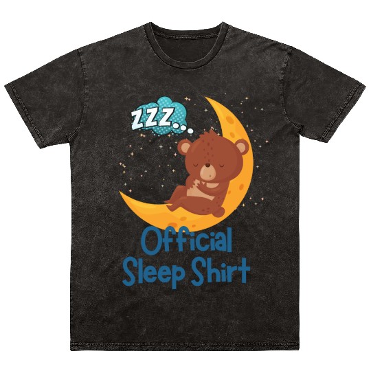 Official Sleep Mineral Wash T Shirts Panda Lover Nightgown