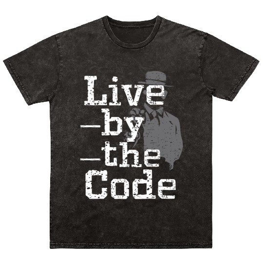 Mobster Gangster Mafia Organized Crime Boss Mineral Wash T Shirts