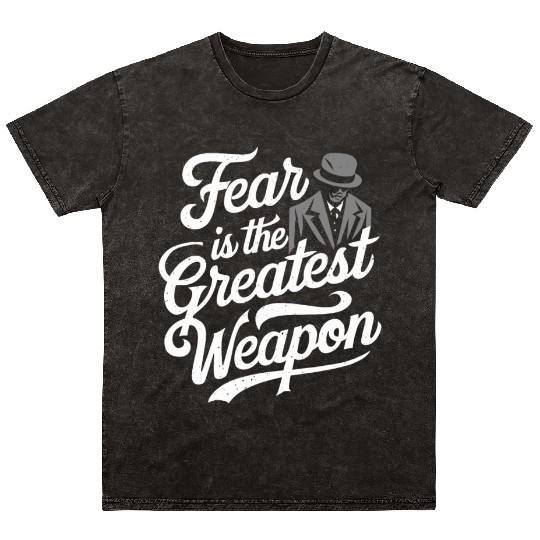 Mobster Gangster Mafia Organized Crime Boss Mineral Wash T Shirts