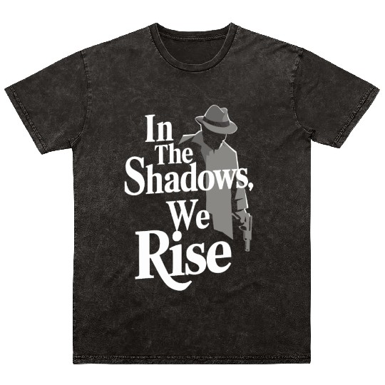 Mobster Gangster Mafia Organized Crime Boss Mineral Wash T Shirts