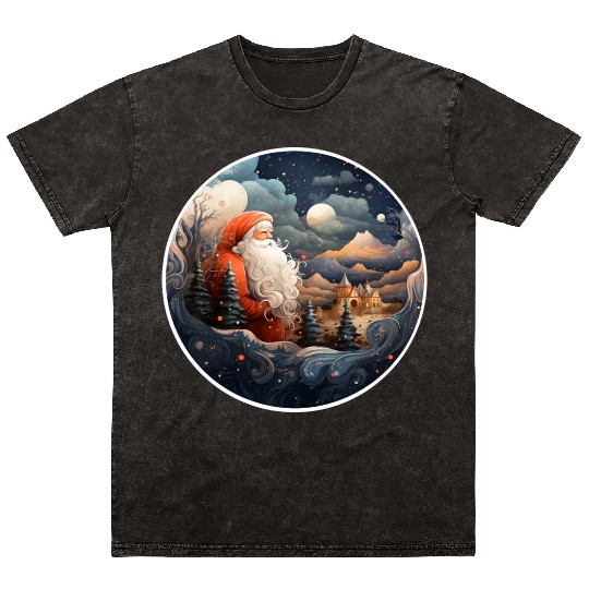 Welcome to the North Pole Mineral Wash T Shirts