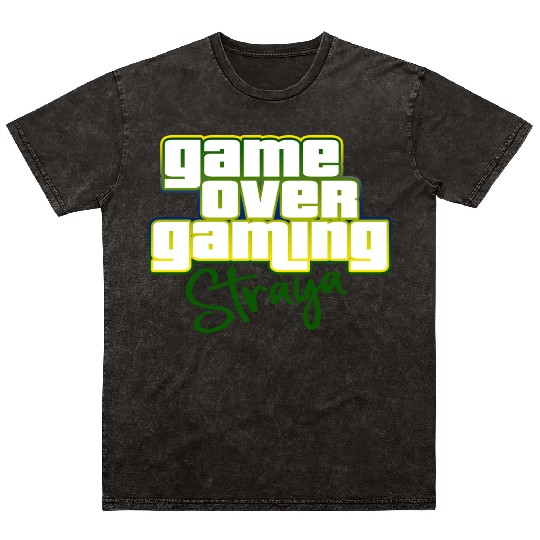 GameOverGaming GTA Straya Parody Mineral Wash T Shirts