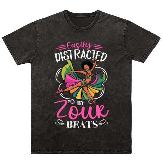 Zouk Dance Festival Design for Zouk Dancer Mineral Wash T Shirts