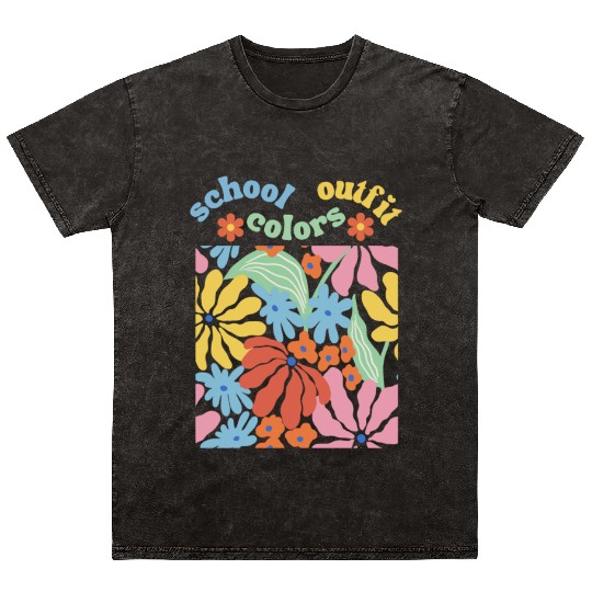 school outfit colors: Perfect Your Campus Style Mineral Wash T Shirts