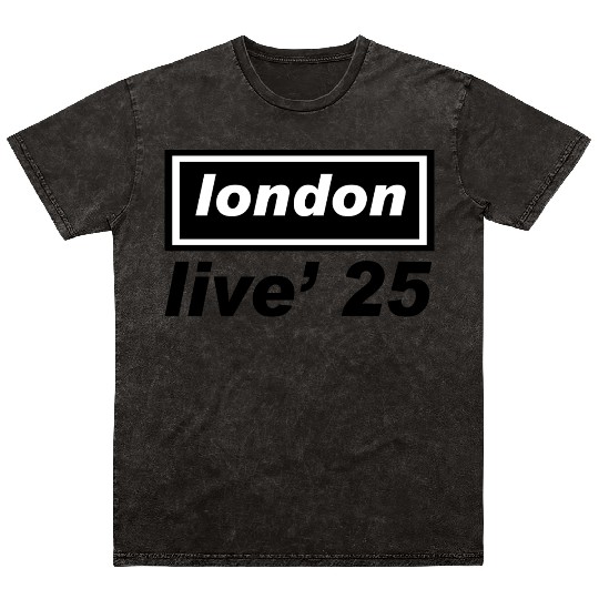 London Live 25 Mineral Wash T Shirts