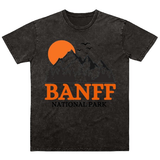 Banff National Park Mineral Wash T Shirts