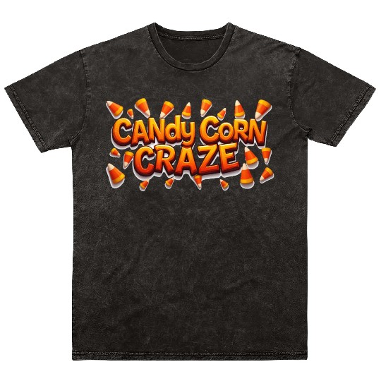 Candy Corn Craze! Mineral Wash T Shirts