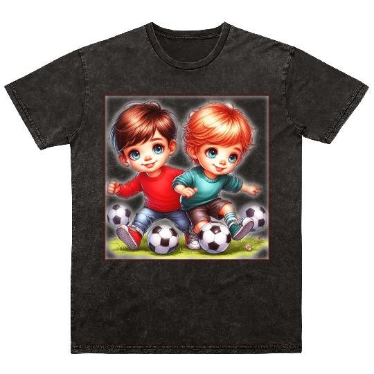 Sport is part of human culture. Mineral Wash T Shirts