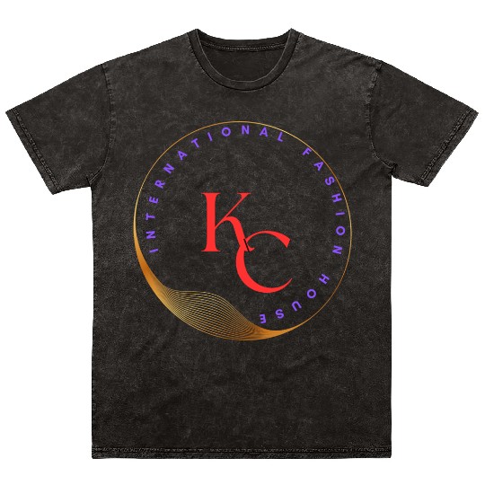 Classic Mineral Wash T Shirts, Women, Men,Short Sleeve ,KC