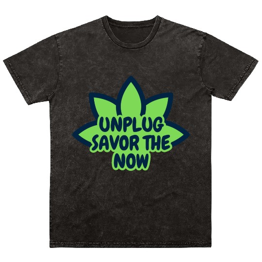 unplug Mineral Wash T Shirts
