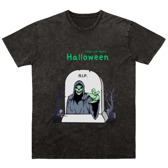 Trick Or Treat Mineral Wash T Shirts