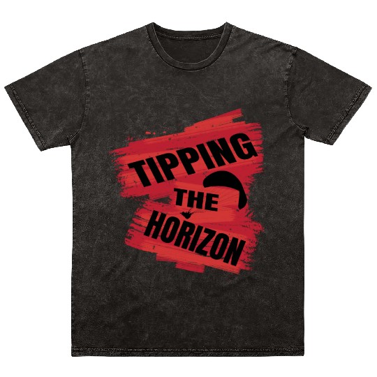 Tipping the Horizon Mineral Wash T Shirts