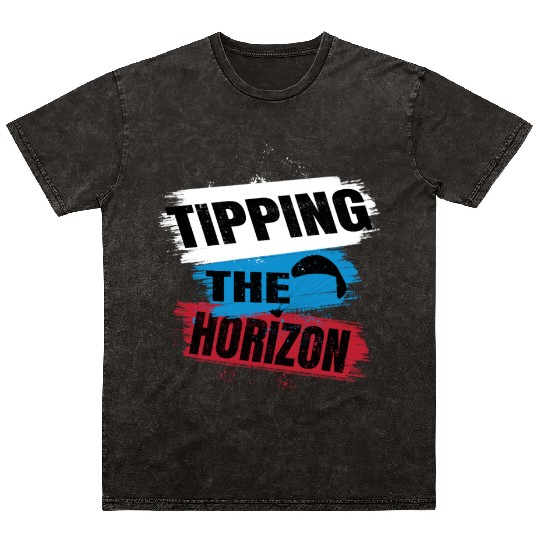 Tipping the Horizon Mineral Wash T Shirts